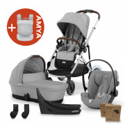 eGazelle 4in1 All Weather +AMYA - Stone Grey Stone Grey